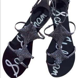Sam Edelman Tyra Sandal in Black